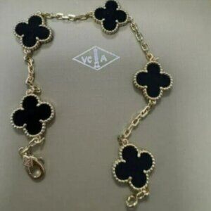 Van Cleef & Arpels Classic Black Bracelet